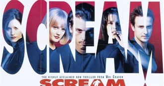 90s Horror Films I&#39;ve Seen (As of February 2022)