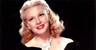 Ginger Rogers&#39; Filmography
