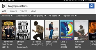 Biographical Movies Watched