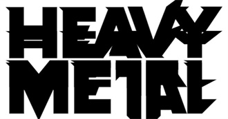 Greatest Metal Bands According to SR