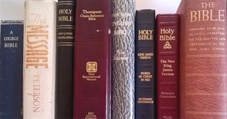 English Translations of the Bible Consulted