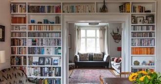 Books on Wendy&#39;s Living Room Shelves to Inspire Conversation