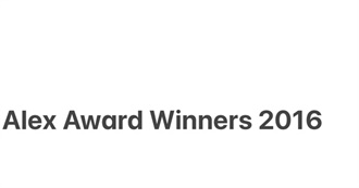 Alex Award Winners 2015