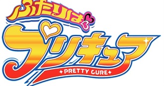 List of Pretty Cure (Precure) Series Watched