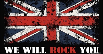 The 25 Greatest English Rock Bands (Yardbarker)