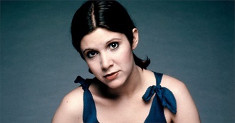 Carrie Fisher Complete Filmography