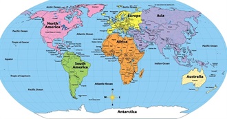 All the Countries K Has Visited