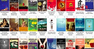 All the Books From Every List I&#39;ve Ever Made