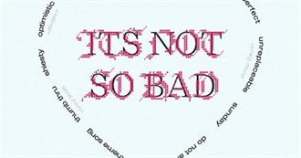 The World&#39;s Not So Bad List