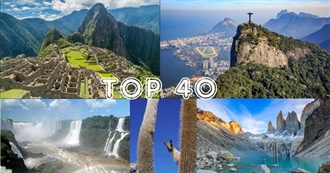 Top 40: South America
