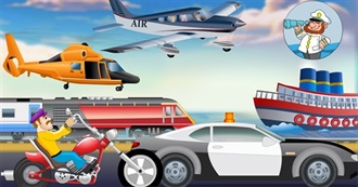 Getting From A to B... Various Forms of Transport