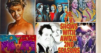 TV Shows With Awesome 1st Seasons... and Awful 2nd Seasons