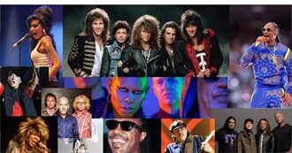 Nett&#39;s Favourite 50 Music Artists