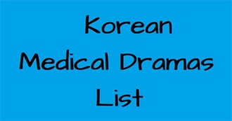 Korean Medical Dramas List