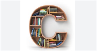Books With Titles Starting With the Letter &quot;C&quot;