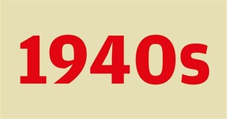 Adam&#39;s 1940s Watch List