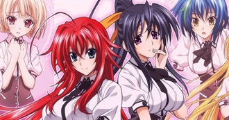 Top Ecchi Anime on Anilist