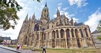 90 Churches, Cathedrals and Abbeys in France