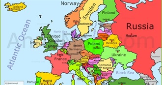 Places Visited Beginning With E, F