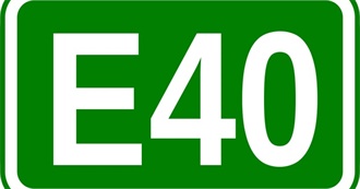 Travelling Europe: European Route E40