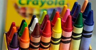 Foods That Share a Name With Crayola Crayons