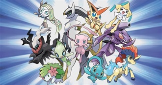 Pokemon Generation 1 - 4 Checklist