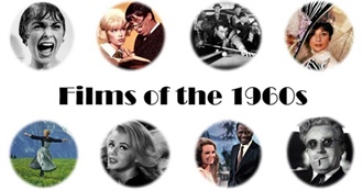 Top 100 Films of the 1960s (Adjusted for Inflation)