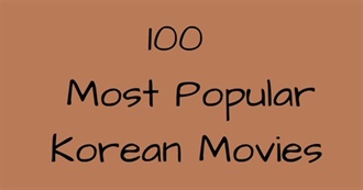 Οι 100 Πιο Δημοφιλείς Κορεάτικες Ταινίες