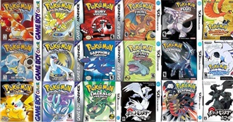 Pok&#233;mon Video Games (Released in America)