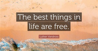 Best Things in Life Top 5&#39;S