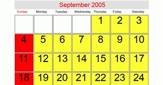 Films Weird Paul Saw in September 2005