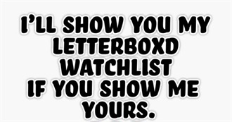 A Letterboxd Watchlist