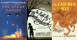 Writbywhit&#39;s Top 100 Novels of All-Time