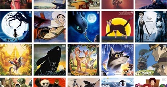 Robert&#39;s Favorite Animated Movies