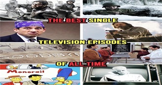 Ranker&#39;s the Best Single Episodes in TV History, Ranked