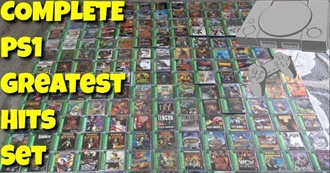 PlayStation 1 Complete North American Greatest Hits Games