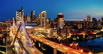 Major North American Cities I&#39;ve &quot;Visited&quot; on Google&#39;s Street View