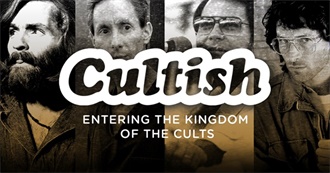 Cults and Other Groups/Ideologies Discussed on the Cultish Podcast (So Far)