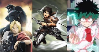 Top 160 Favourite Animes!!