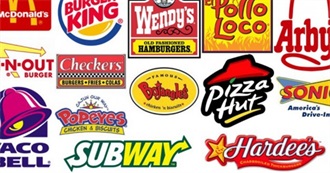 Fast Food Places I&#39;ve Tried