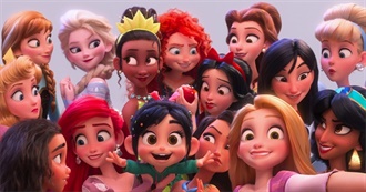 Disney Princess Films (1937-2021)
