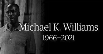Michael Kenneth Williams Filmography (2021)