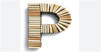 Books With Titles Starting With the Letter &quot;P&quot;
