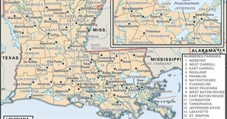 Largest Cities &amp; Seats of Every Louisiana Parish