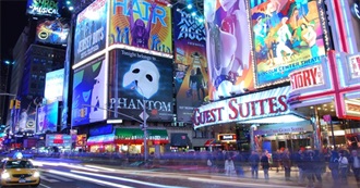 Shows I&#39;ve Seen Live on Broadway