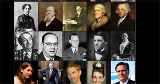 Famous People We All Know