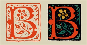 All the Books Melissa Has Read by Author&#39;s Whose Last Name Starts With B