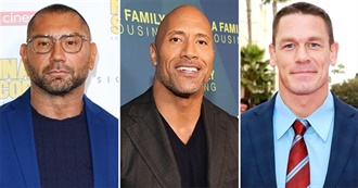 Dave Bautista, Dwayne Johnson &amp; John Cena