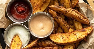 What to Dip Your Fries, Chips or Crisps In?