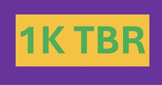 Todd&#39;s 1,000 Must Reads (An Uphill TBR)